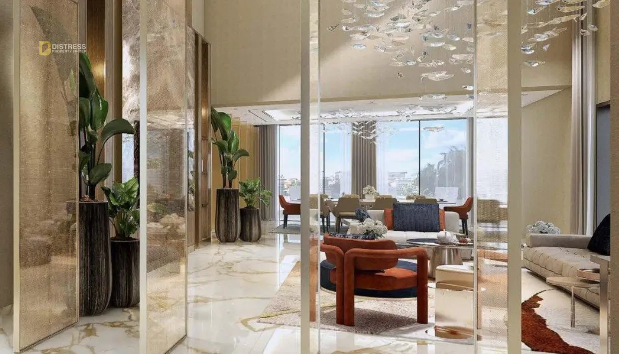 4-Bedroom Townhouse Damac Islands Dubailand. At Dubai By Properties Living Room. 4-Bedroom Townhouse Damac Islands Dubailand — At Dubai By Properties Living Room