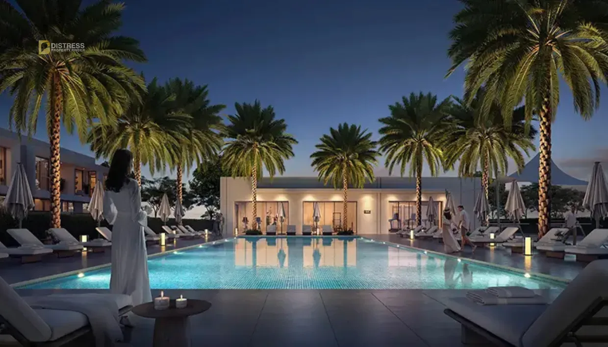 4-Bedroom Townhouse The Valley Dubai — At By Emaar Properties Pool