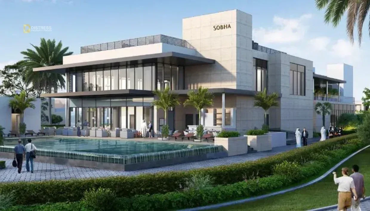 4-Bedroom Villa Sobha Elwood Dubailand — With Pool Below