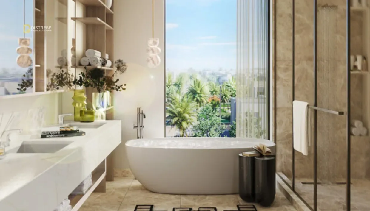 4-Bedroom Villa Palmiera The Oasis — By Emaar Bathroom