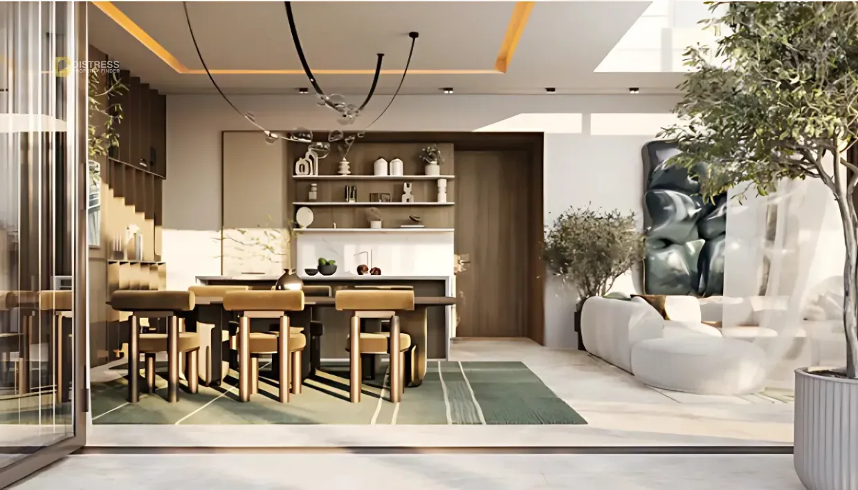 4-Bedroom Villa Palmiera The Oasis — By Emaar Dinning Area