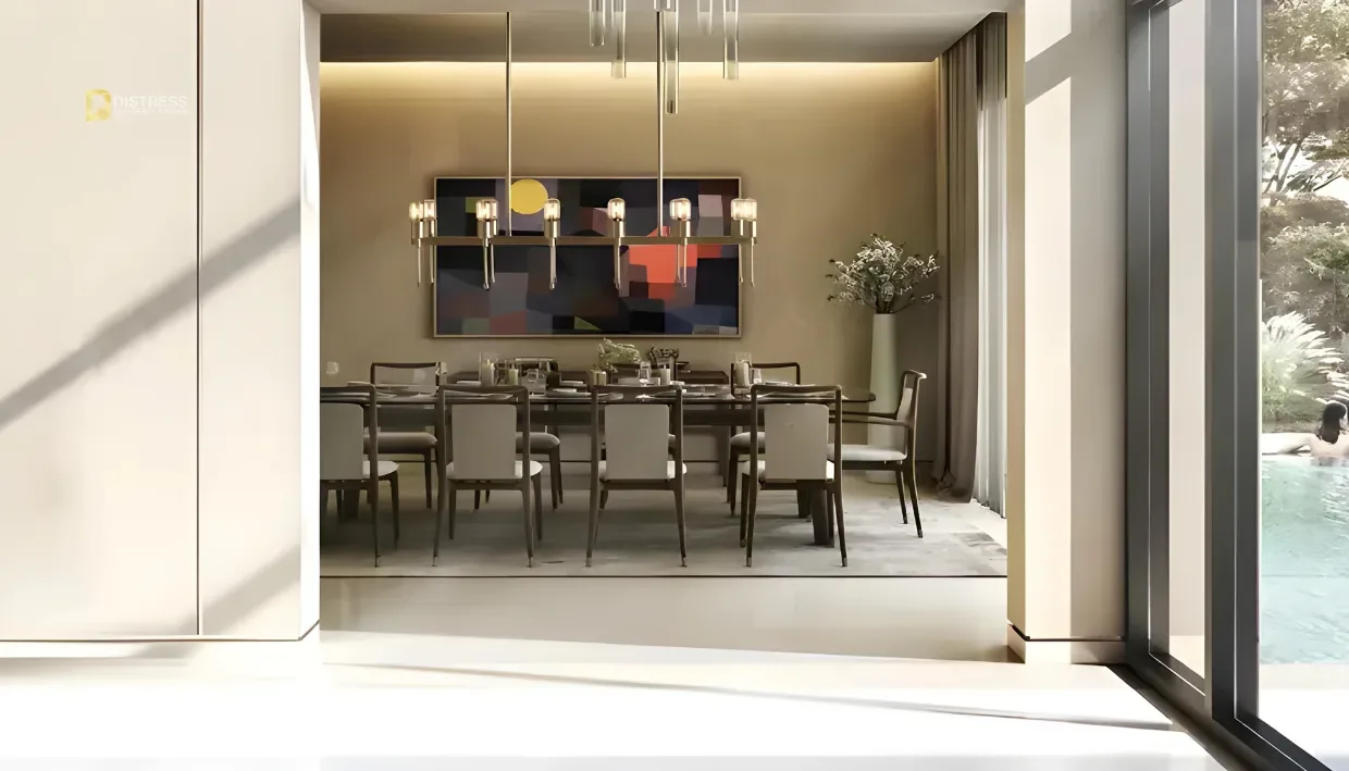 4-Bedroom Villa Sobha Reserve Wadi Al Safa 2 — Villas At By Realty Dinning