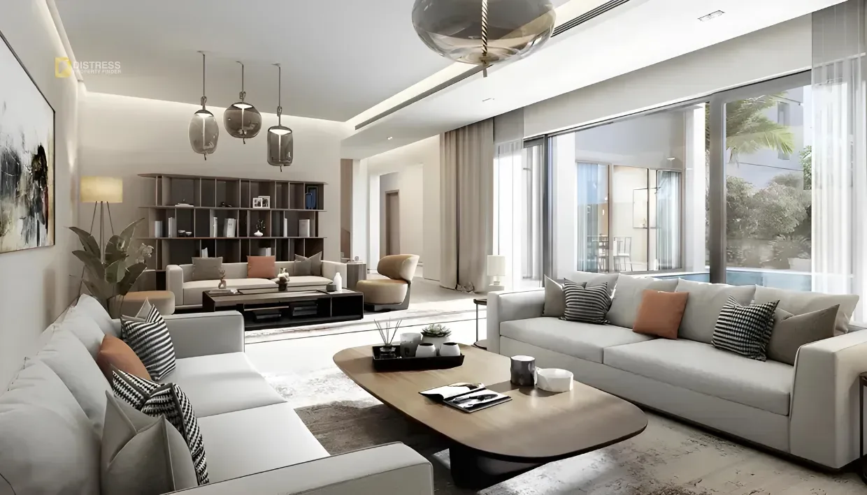 4-Bedroom Villa Sobha Reserve Wadi Al Safa 2 — Villas At By Realty Living Area