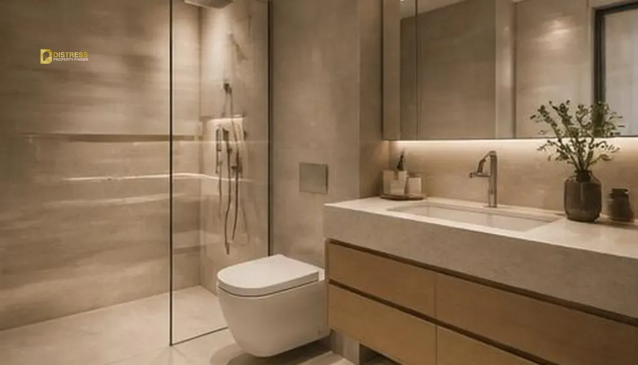 4-Bedroom Townhouse Imtiaz Townhouse Jumeirah Village Circle — Bathroom