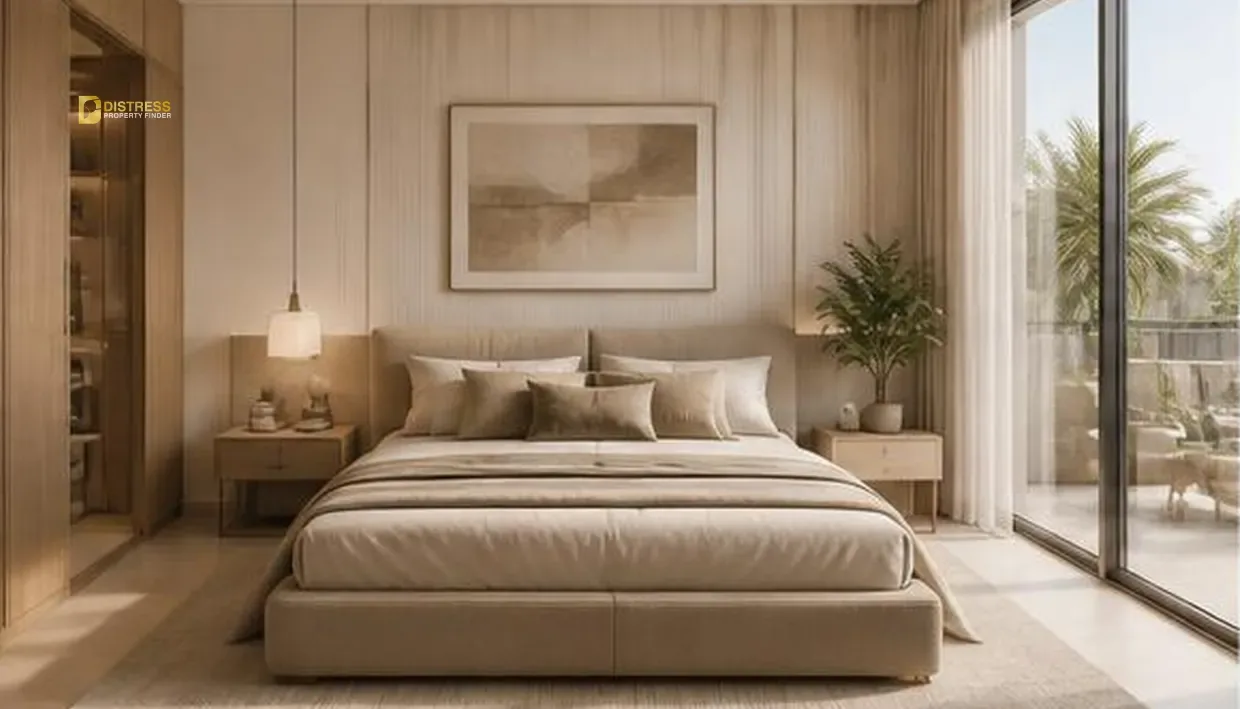 4-Bedroom Townhouse Imtiaz Townhouse Jumeirah Village Circle — Bedroom