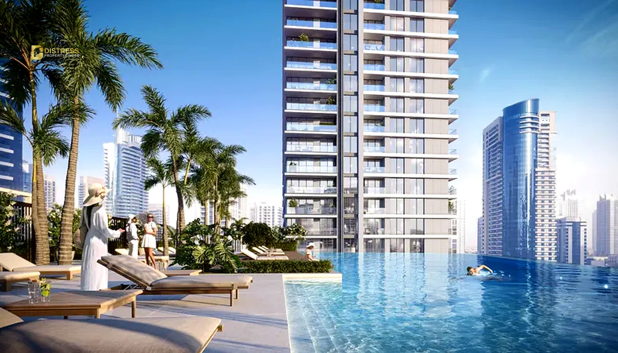Marina Shores at Dubai Marina, Dubai - Emaar Properties - building exterior night view