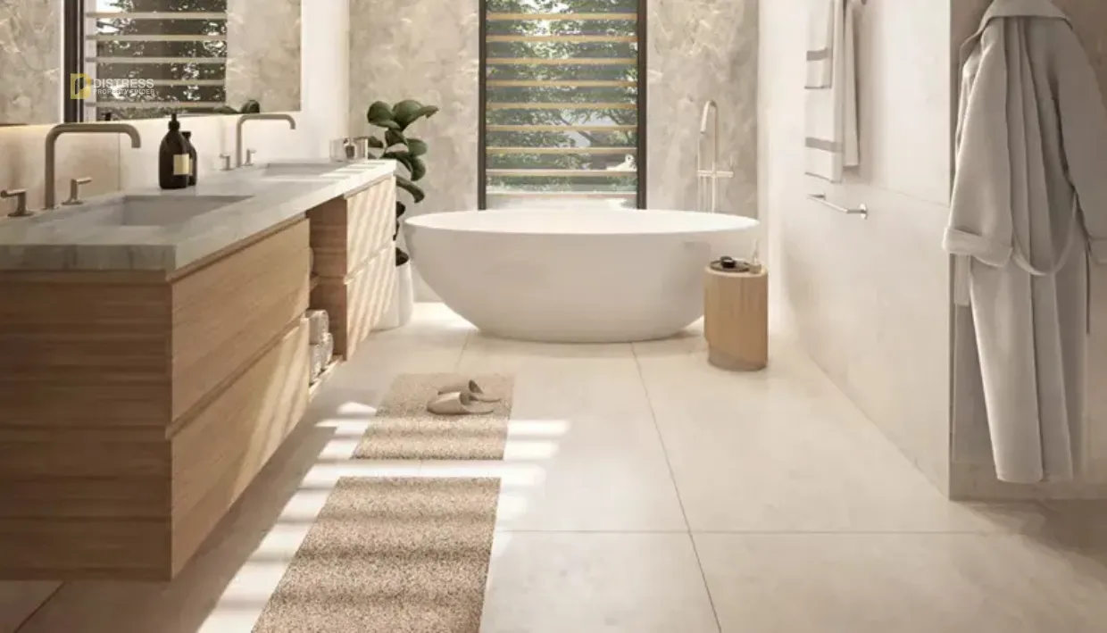 4-Bedroom Townhouse Haven Falls Haven by Aldar — By Bathroom