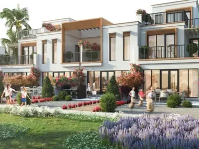 4-Bedroom Townhouse Mykonos DAMAC Lagoons — Bedroom In At Purchase Price