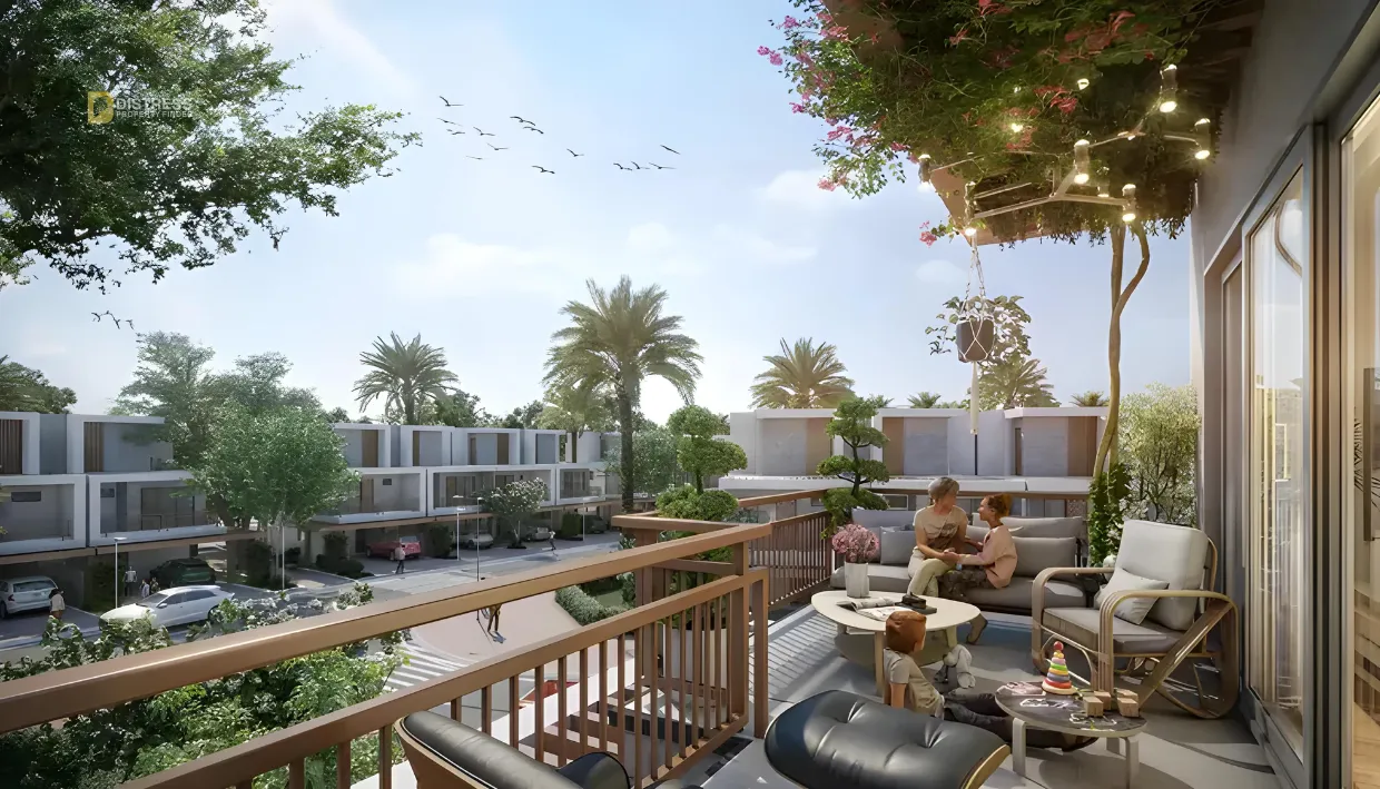 Violet 3at Damac Hills 2 by Damac Properties - parks lakes
