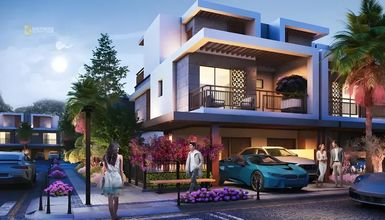 4-Bedroom Townhouse Violet 2 Damac Hills 2 — Bedroom In Price
