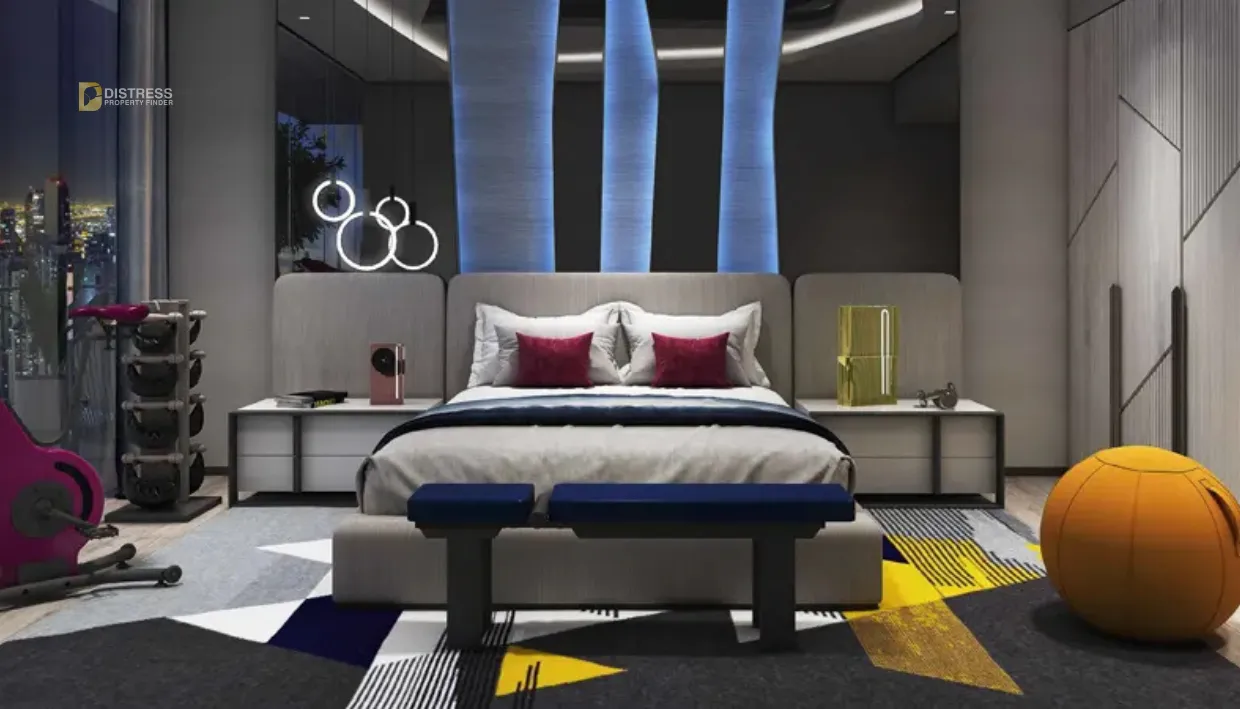 Volta Apartments by Damac Properties at Downtown, Dubai - living area