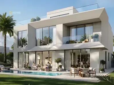 Off-Plan 5-Bedroom Green Belt View Villa in Palace Villas Ostra, The Oasis – Below OP