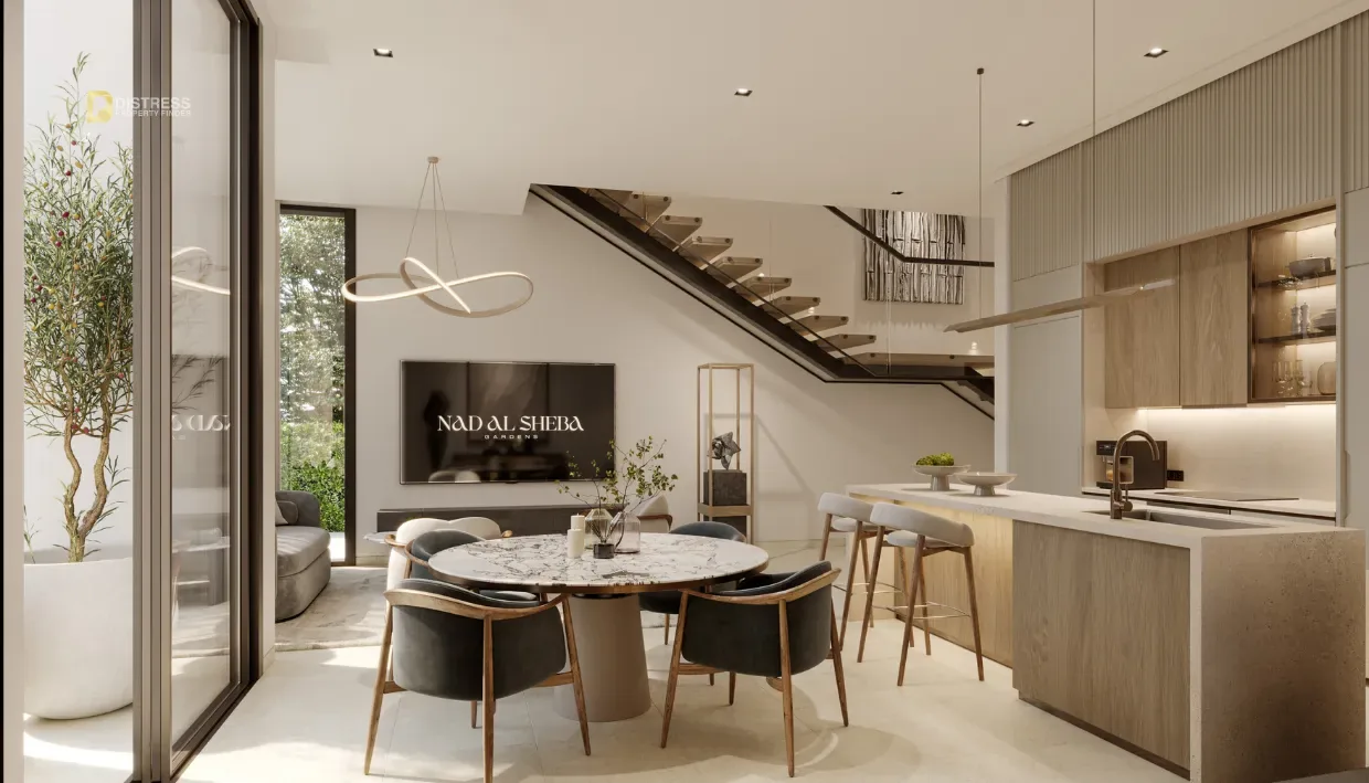 5-Bedroom Villa Nad Al Sheba 1 Nad Al Sheba — At Nas By Meraas Holding Dinning