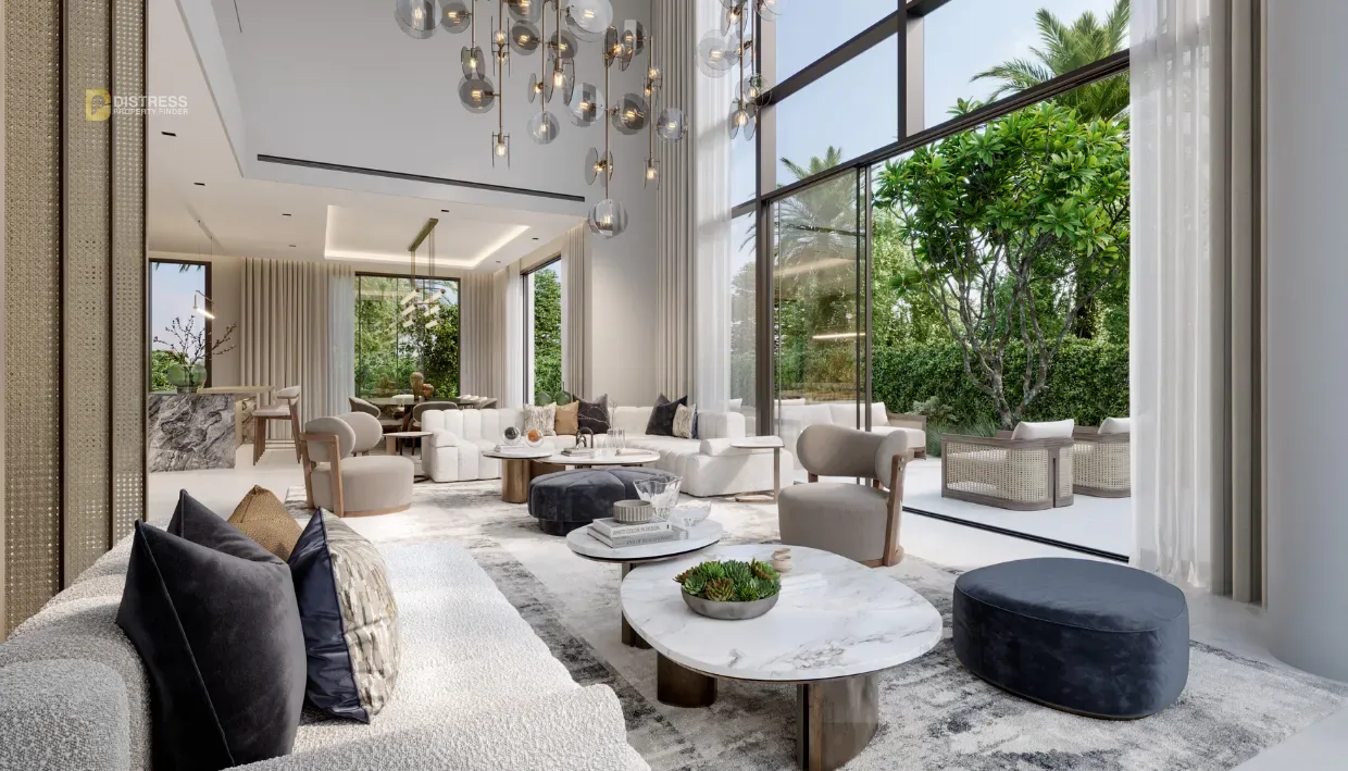 5-Bedroom Villa Nad Al Sheba 1 Nad Al Sheba — At Nas By Meraas Holding Living Room