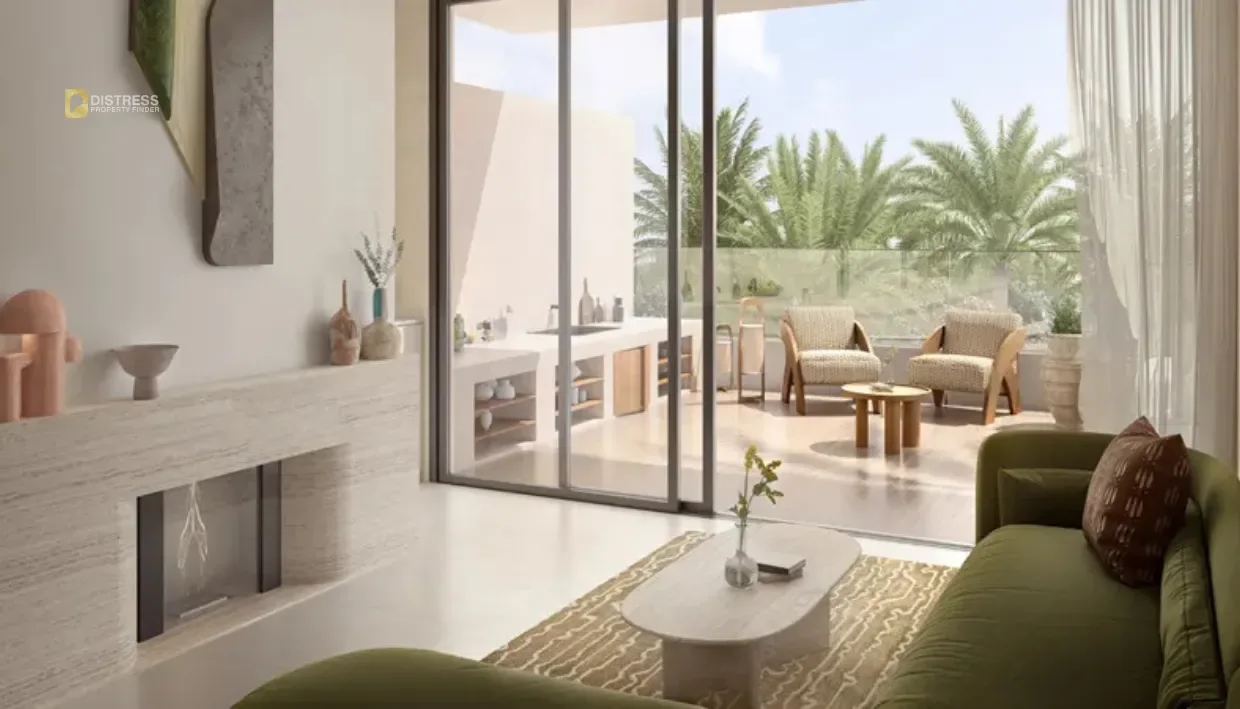 5-Bedroom Villa Alana The Valley — At By Emaar Properties Living Room