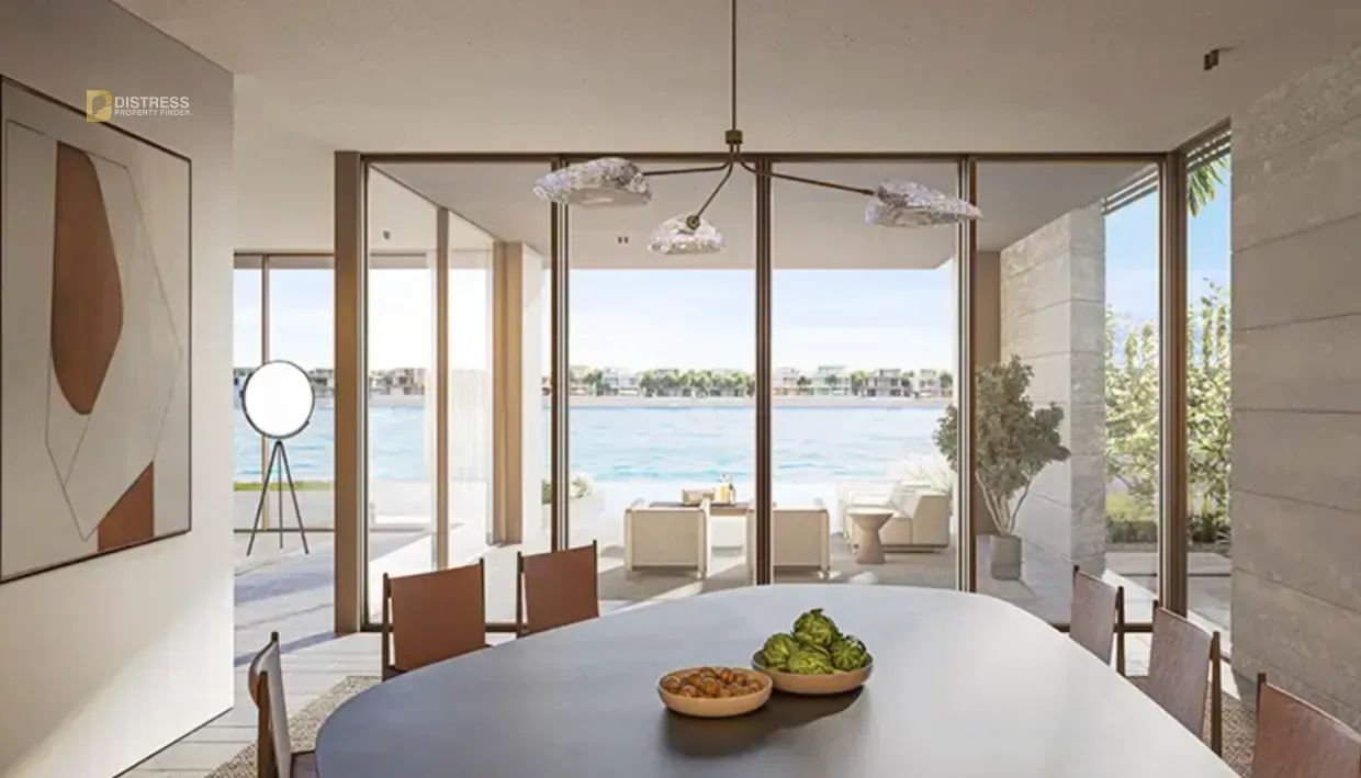 5-Bedroom Villa Frond C Palm Jebel Ali. Dinning Area. 5-Bedroom Villa Frond C Palm Jebel Ali — Dinning Area