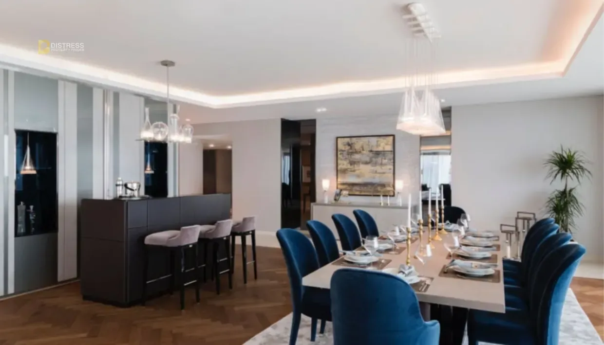 5-Bedroom Penthouse W Residences Mansion 1 The Crescent — Dinning Room
