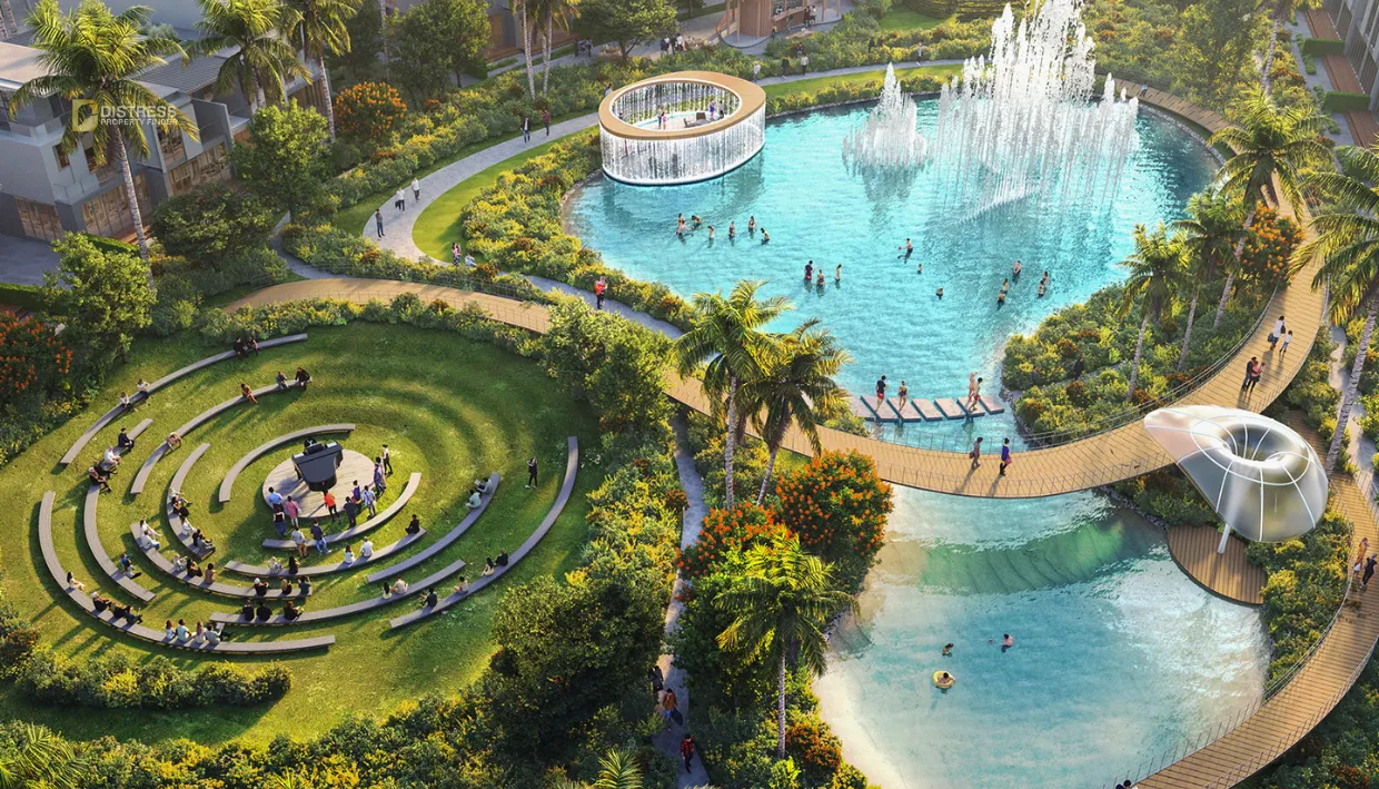 Damac Sun city at Dubailand - water park