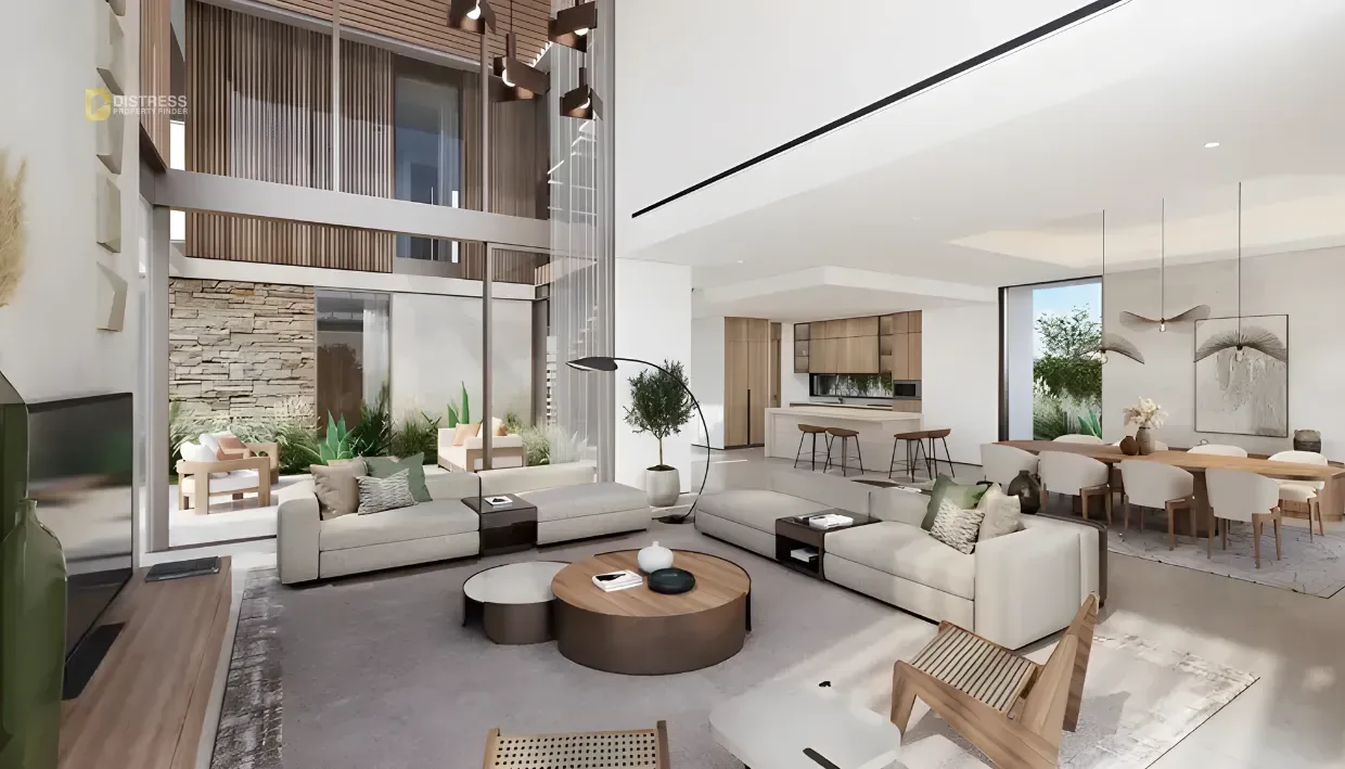 5-Bedroom Villa The Acres Phase 1 Acres — By Meraas Living Area