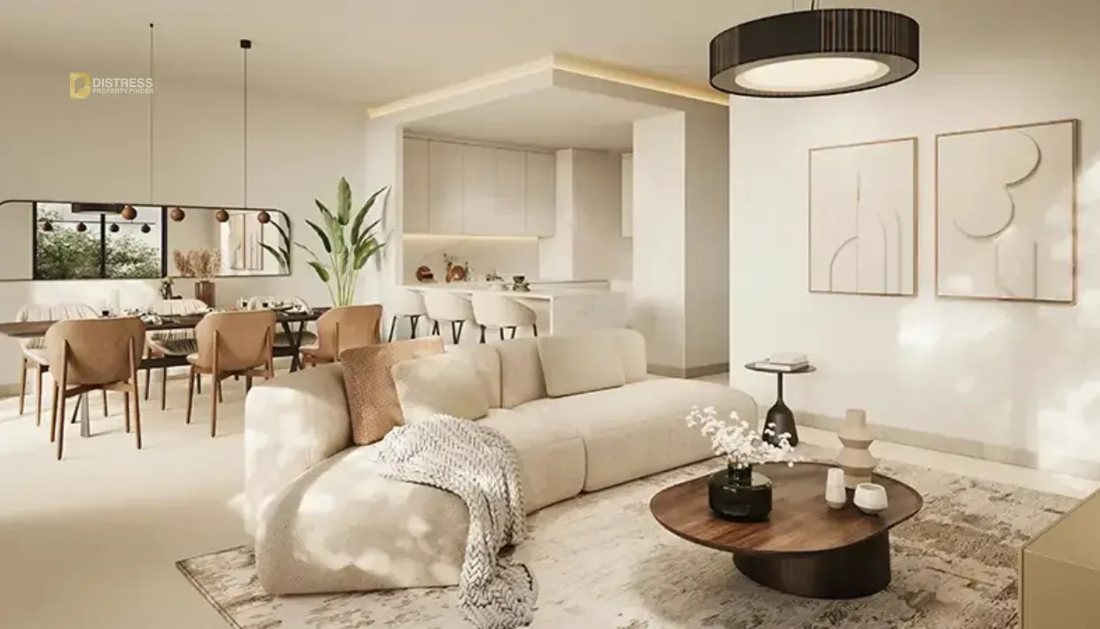 6-Bedroom Villa Opal Gardens Mohammed Bin Rashid City — Meydan Living Room