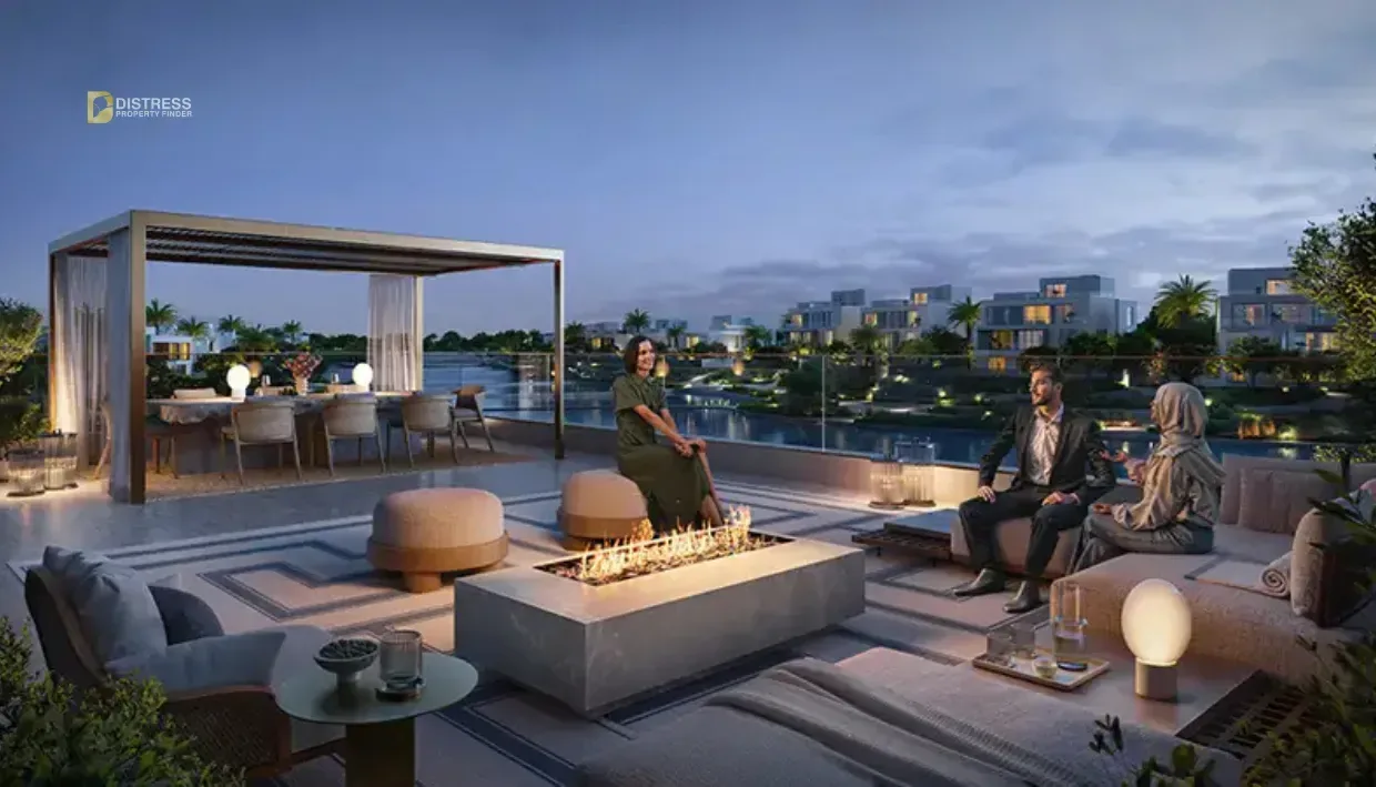 6-Bedroom Villa Palace Villas Ostra The Oasis — Villas At Dubai By Emaar Properties Roof