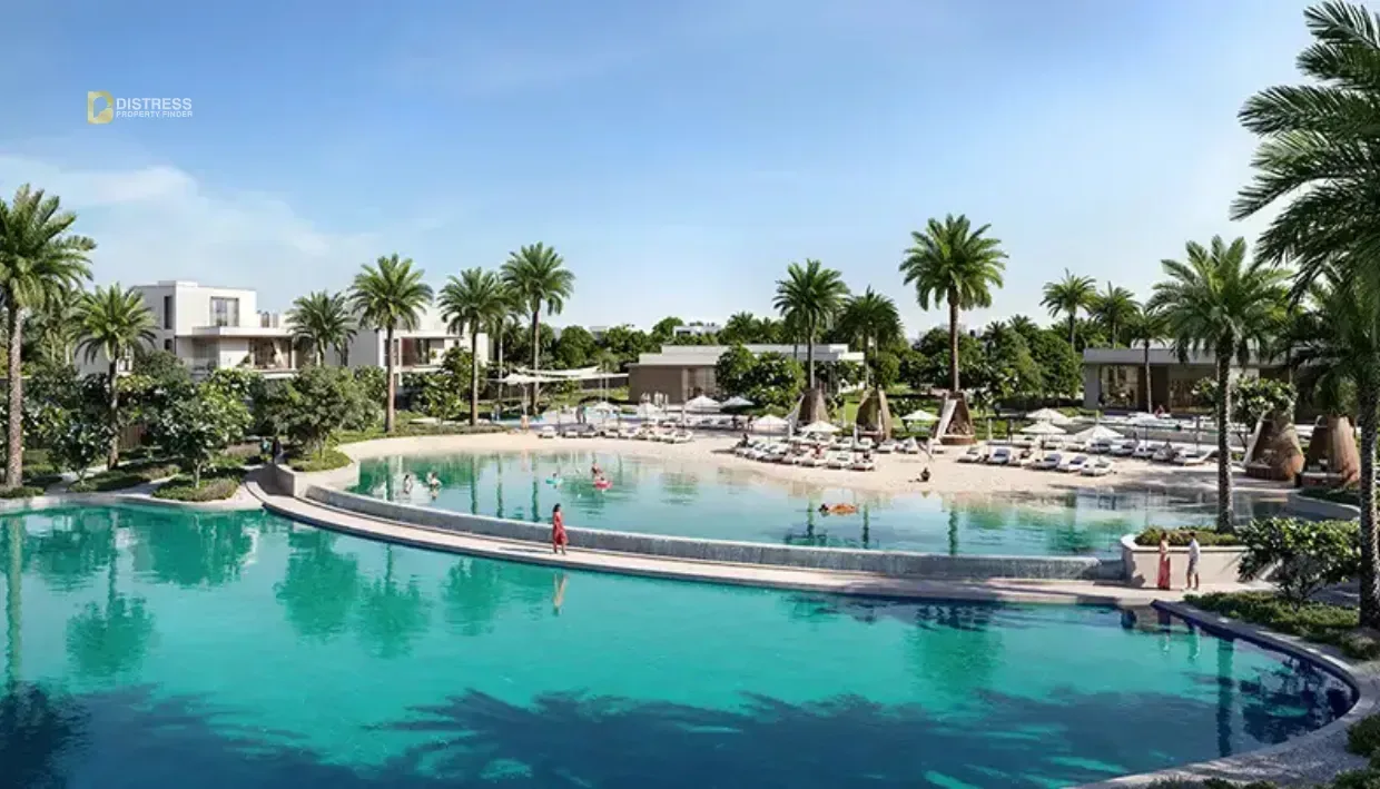 6-Bedroom Villa Palace Villas Ostra The Oasis — Villas At Dubai By Emaar Properties Swimming