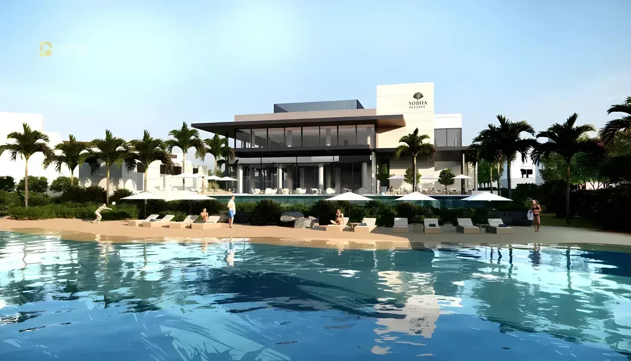 6-Bedroom Villa Sobha Reserve Wadi Al Safa 2 — Villas At By Realty Swimming Pool