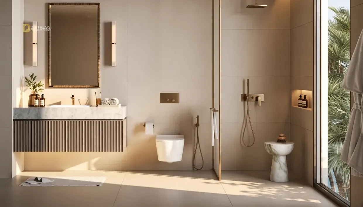 6-Bedroom Villa Trump Estates Damac Hills — International Club Bathroom