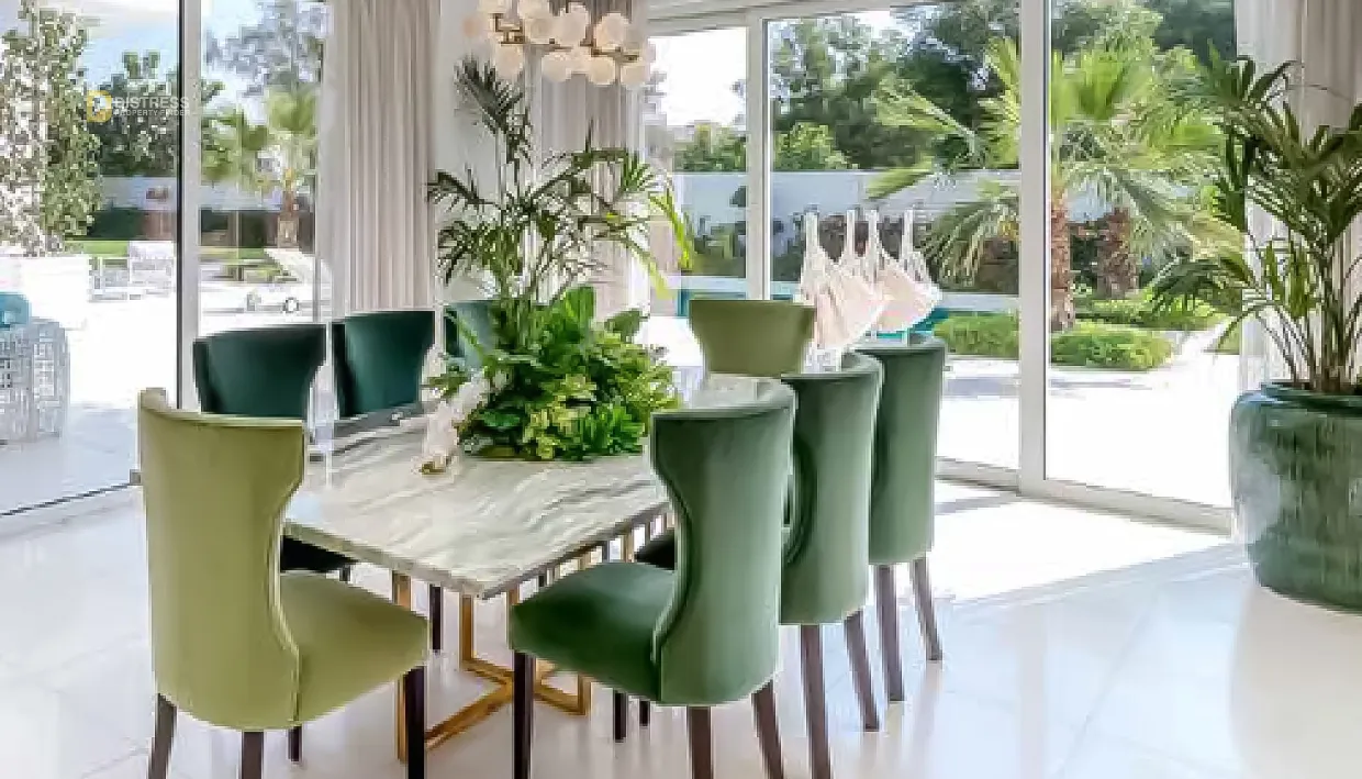The Nest at Al barari by Al Barari Development - living room