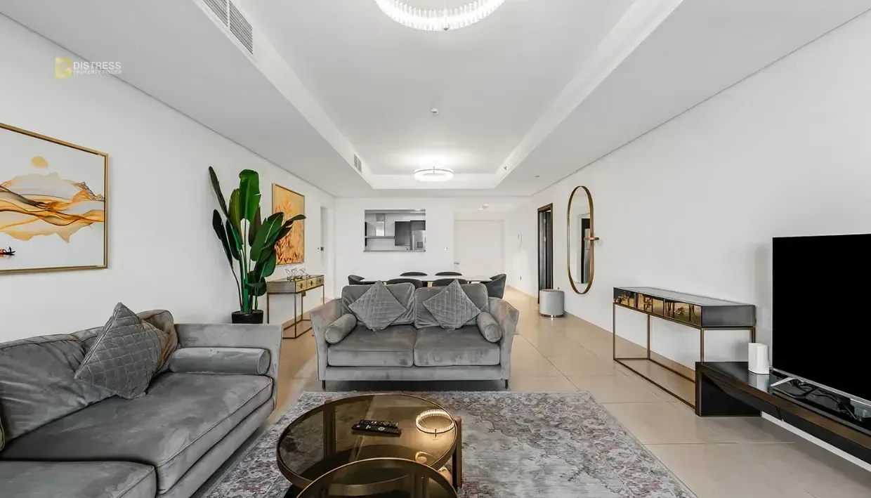2-Bedroom Apartment Balqis Residence Block A Balqis Residence — Living Room