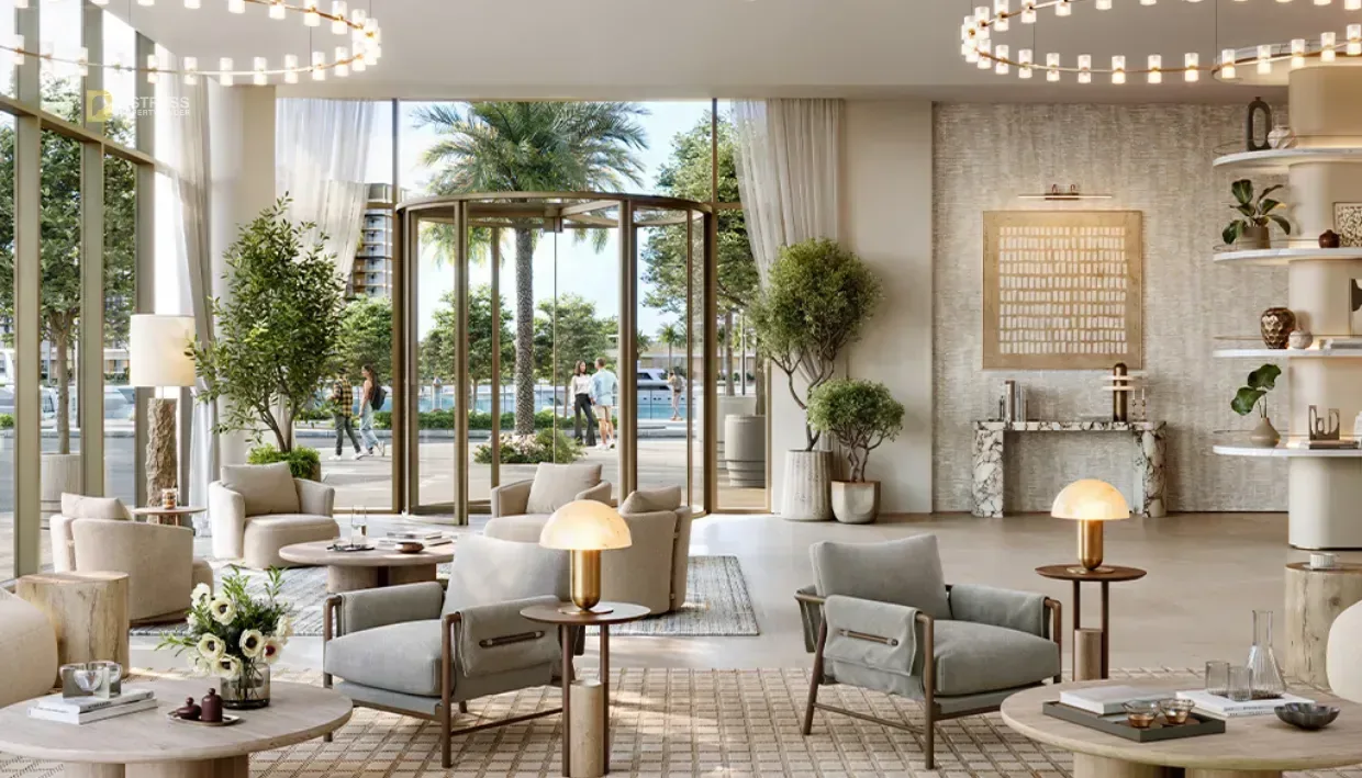 3-Bedroom Apartment Baystar by Vida Rashid Yachts & Marina — By Vida Mina Dubai By Emaar Lobby