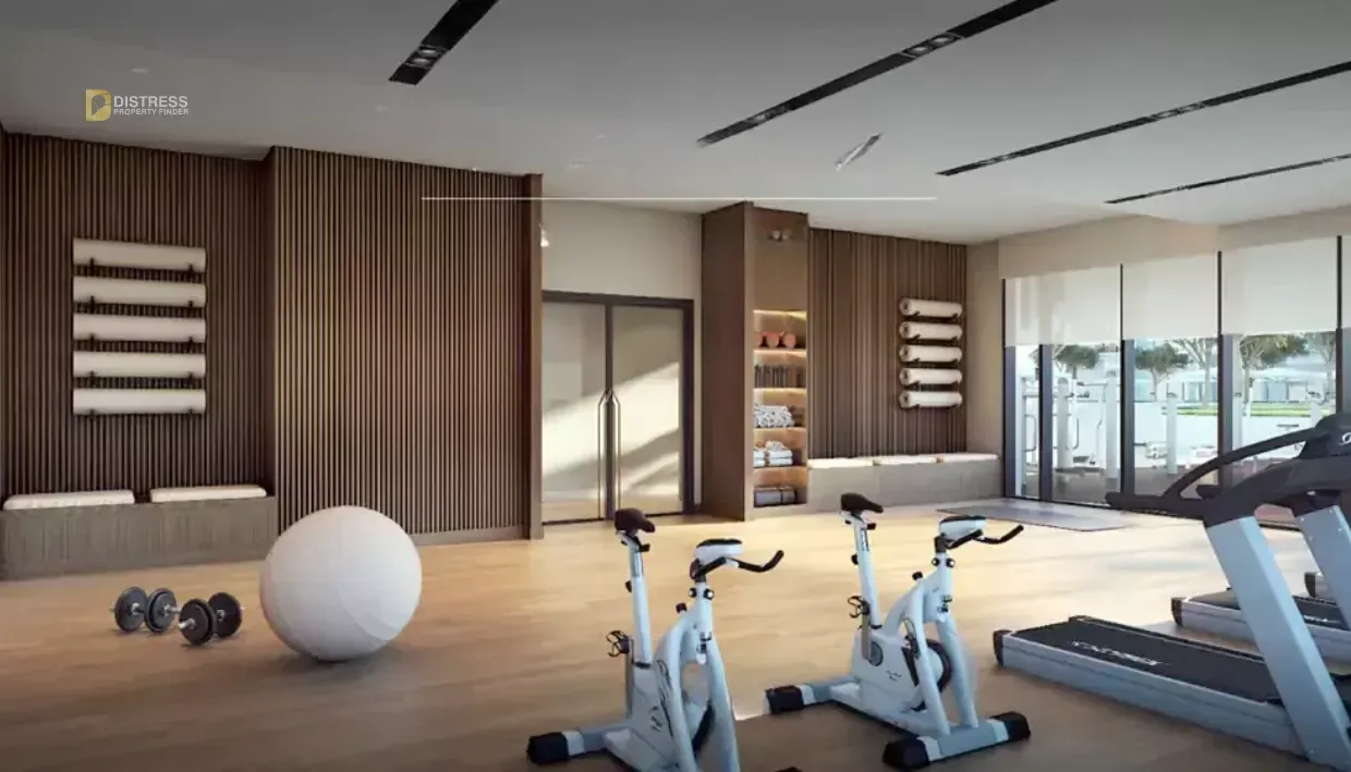 2-Bedroom Apartment Beach Mansion Tower 1 Emaar Beachfront — At By Properties Gym