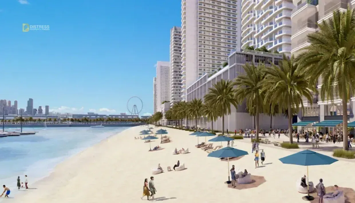 4-Bedroom Apartment Beachgate by Address Emaar Beachfront — 2br Apartment Distress Deal AED 20k Below