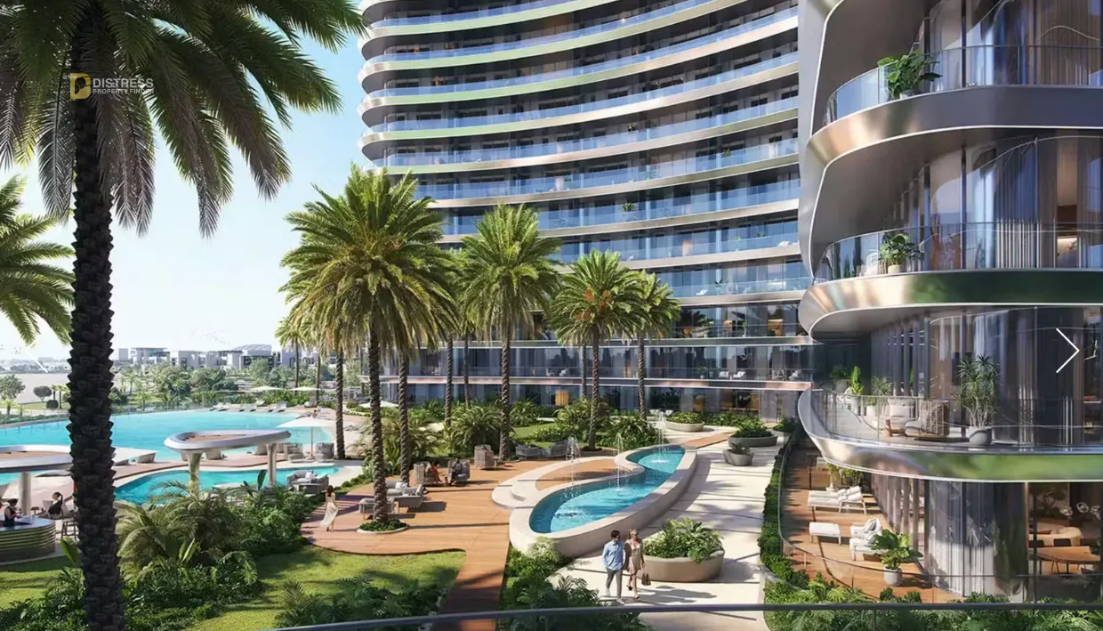 Binghatti Hills at Dubai Science Park by Binghatti Developers - beach view