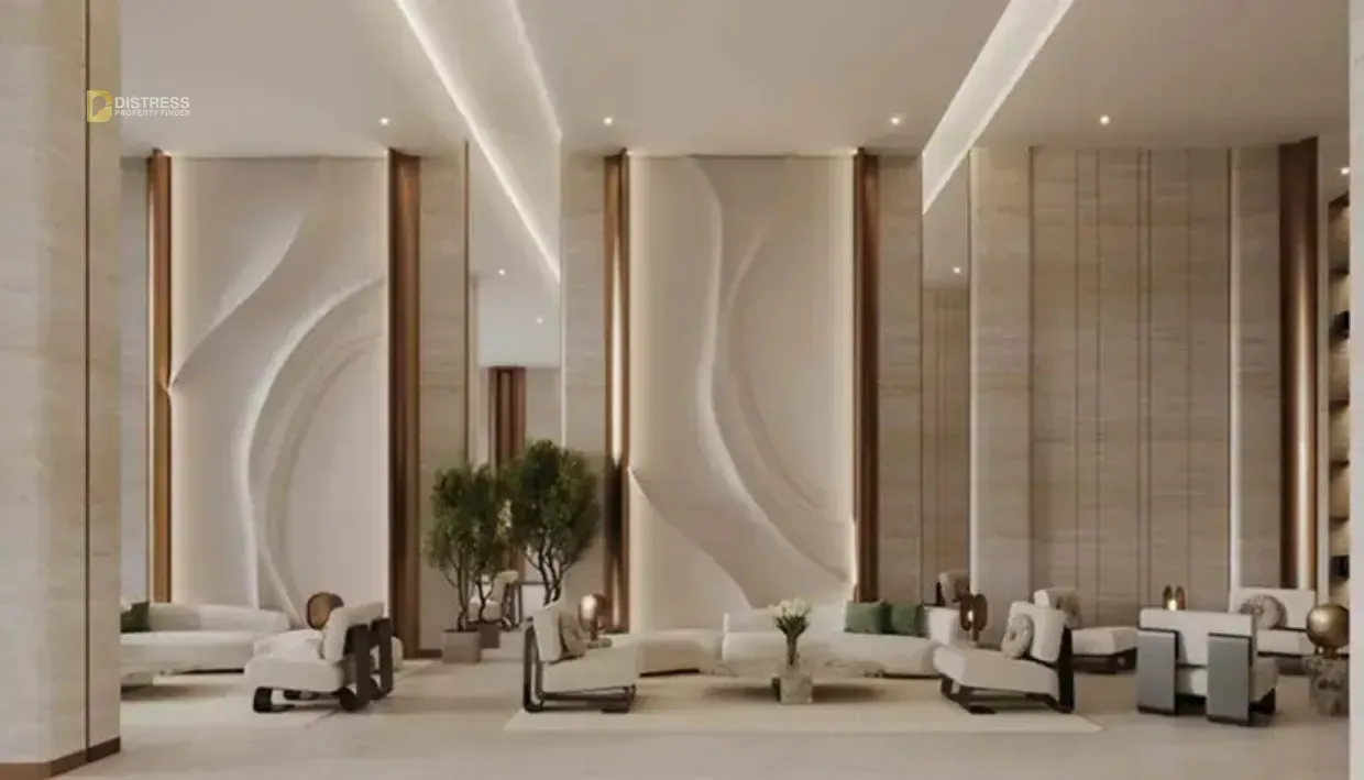 Studio Apartment Binghatti Starlight Al Jaddaf. Sitting Area. Studio Apartment Binghatti Starlight Al Jaddaf — Sitting Area