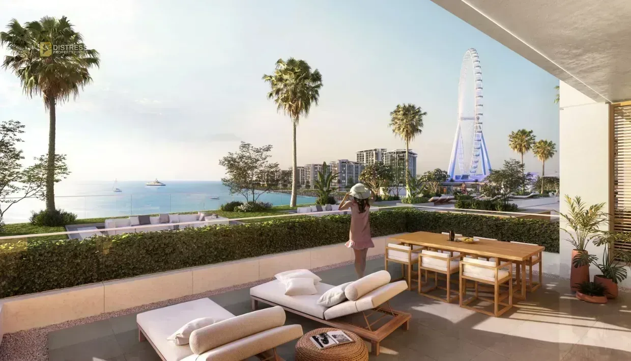 1-Bedroom Apartment Bluewaters Bay Bluewaters Island — Island Dubai Marina By Meraas Balcony