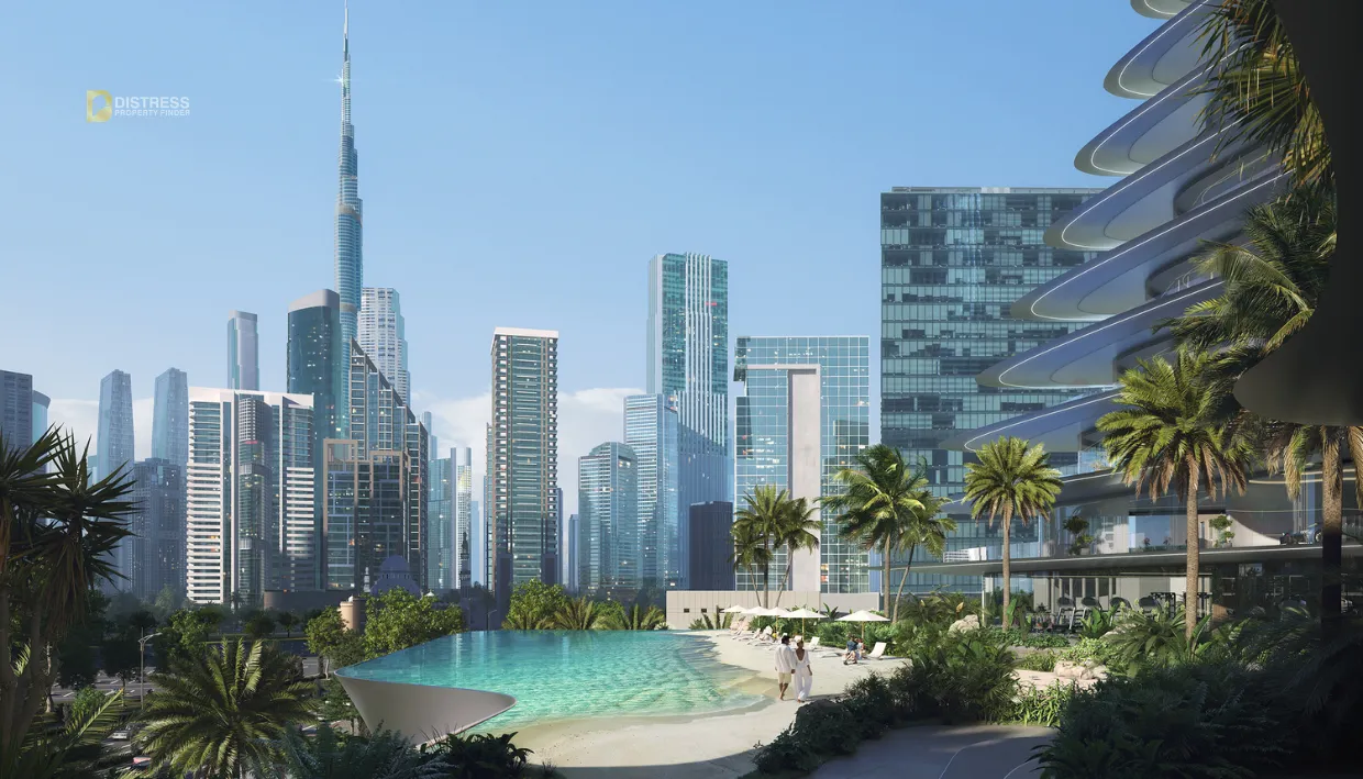 Bugatti Residences by Binghatti - entrance