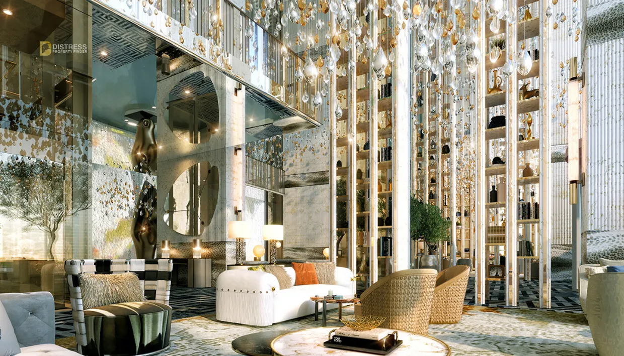 CAVALLI Tower, Roberto Cavalli at Dubai Marina - top view