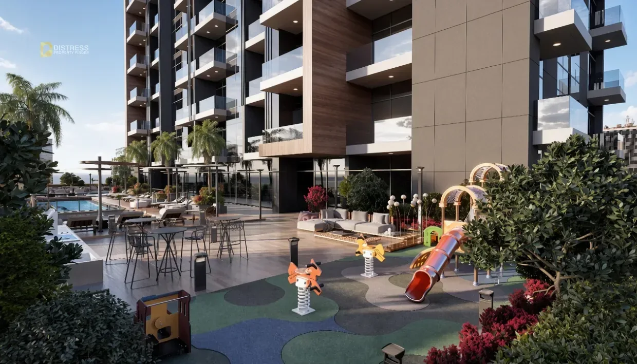 1-Bedroom Apartment Celia Heights Majan. Kids Play Area. 1-Bedroom Apartment Celia Heights Majan — Kids Play Area