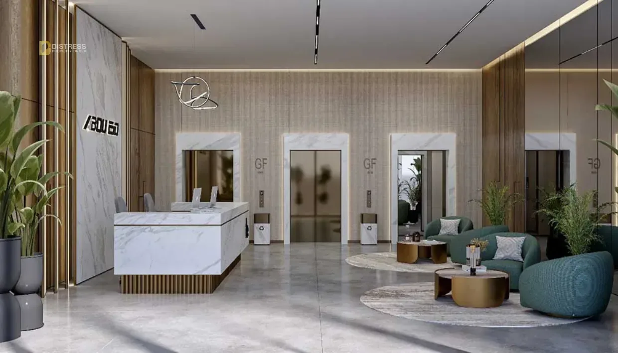 1-Bedroom Apartment Celia Heights Majan. Lobby. 1-Bedroom Apartment Celia Heights Majan — Lobby