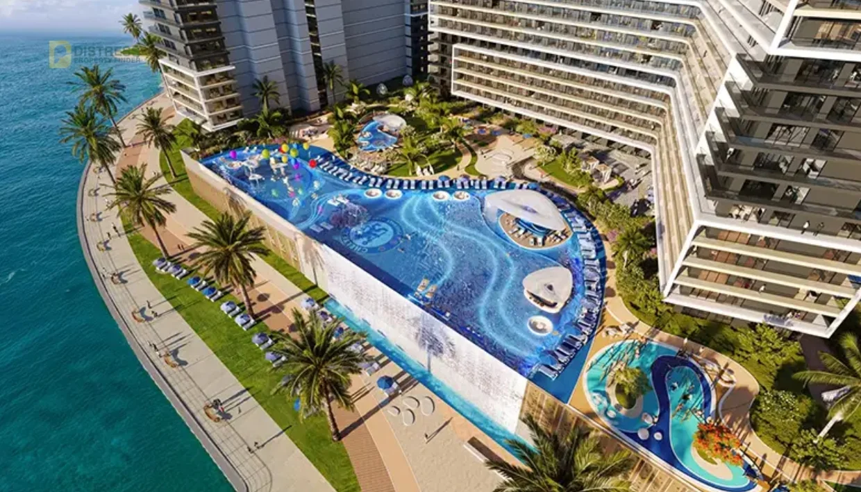 Distress Deal _ Chelsea Residences by DAMAC Tower B _ 3BR Apartment at Dubai Maritime City _ 13.4% Below OP _  - full sea view i