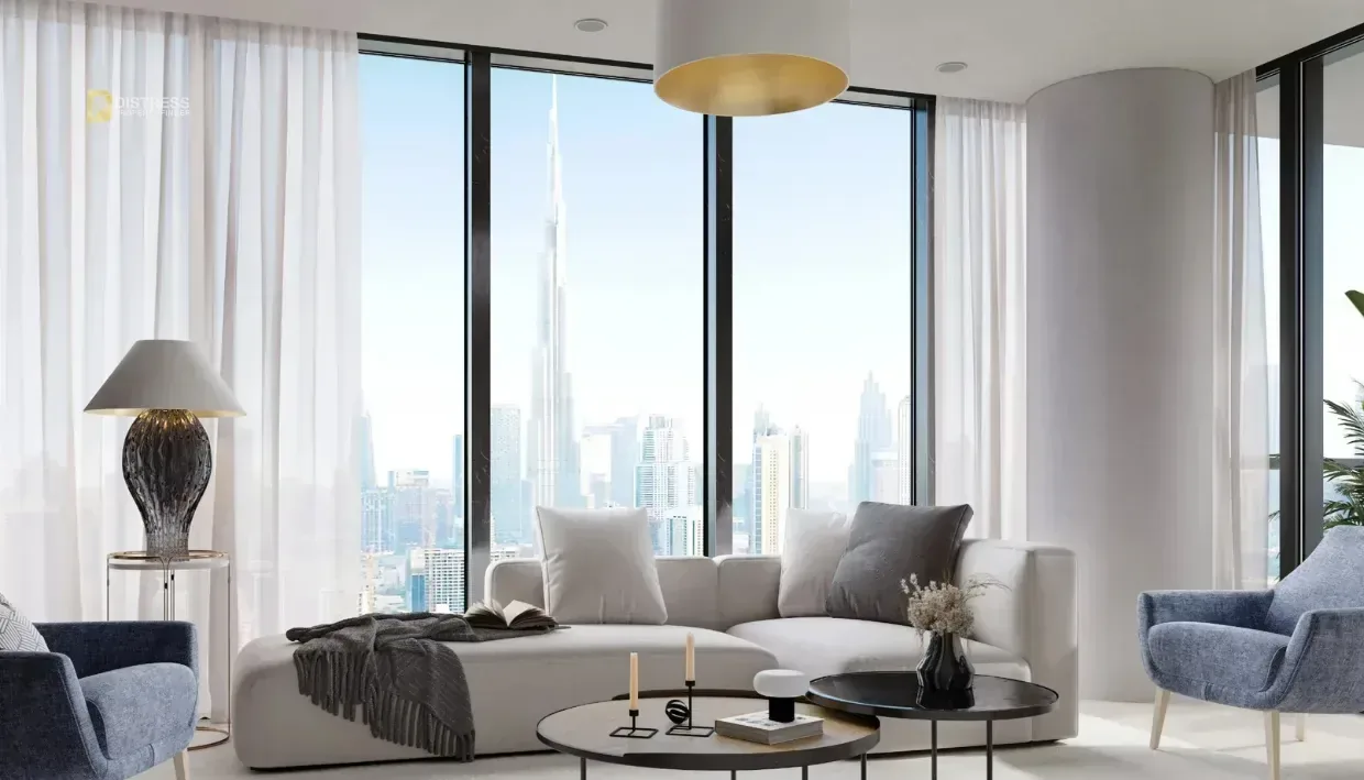 1-Bedroom Apartment Sobha Creek Vista Heights Sobha Hartland. Vista Living Room. 1-Bedroom Apartment Sobha Creek Vista Heights Sobha Hartland — Vista Living Room