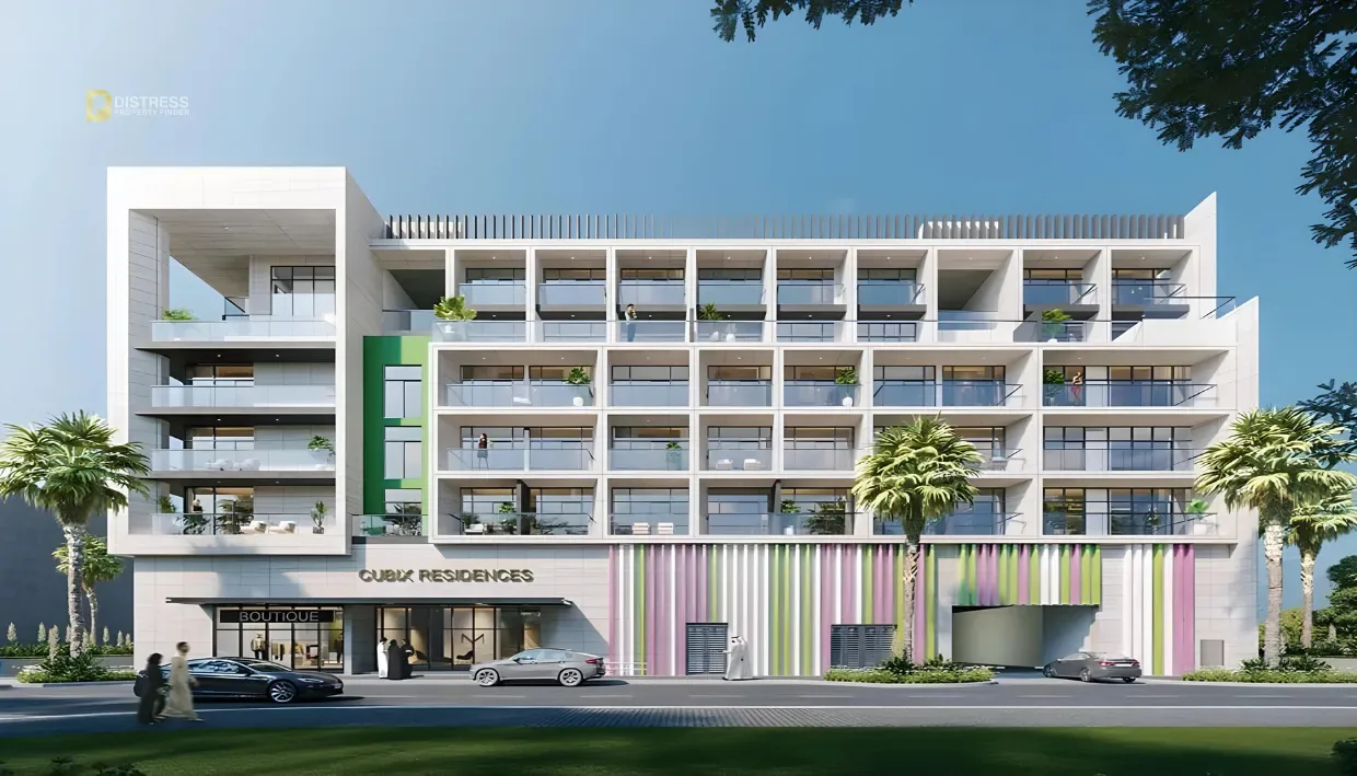 2-Bedroom Semi-Furnished Apartment for Sale in Cubix Residence, JVC District 12 – Below OP Distress Deal
