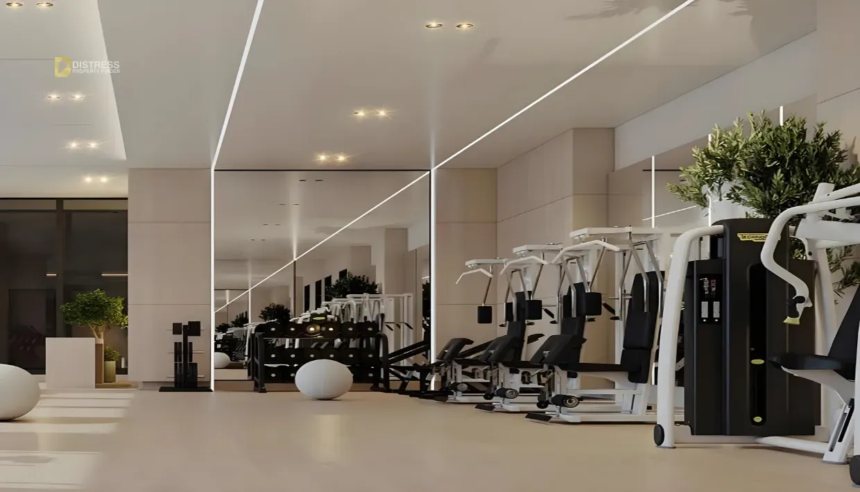 2-Bedroom Apartment Cubix Residences Jumeirah Village Circle — Residences At Dubai By Qube Development Gym