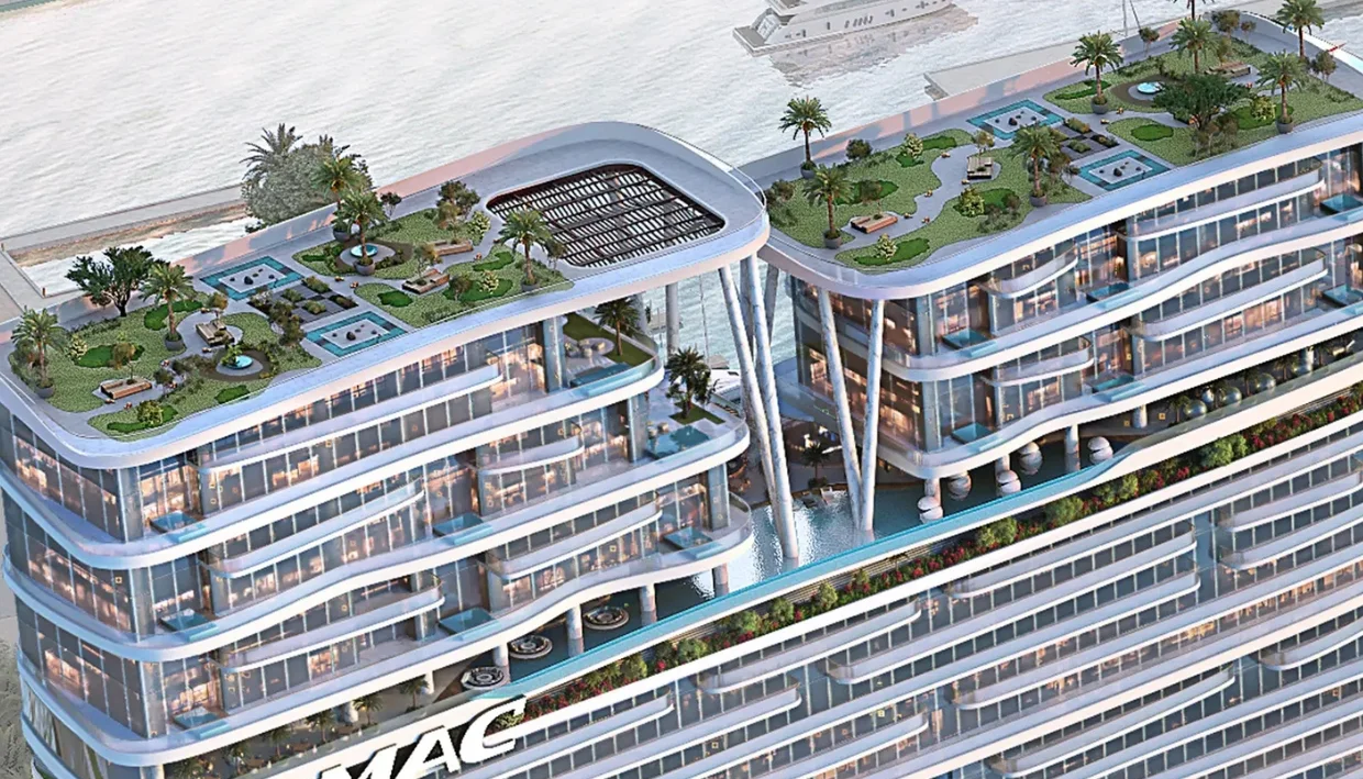 Distress Deal _ DAMAC Bay 2 _ 1BR Apartment in Dubai Harbour _ 6.1% Below OP _ Beachfront and Palm Jumeirah Vi
