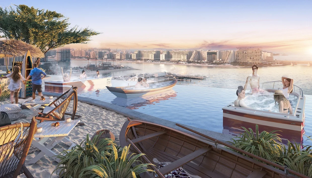 Distress Deal _ DAMAC Bay 2 _ 1BR Apartment in Dubai Harbour _ 6.1% Below OP _ Beachfront and Palm Jumeirah Vi