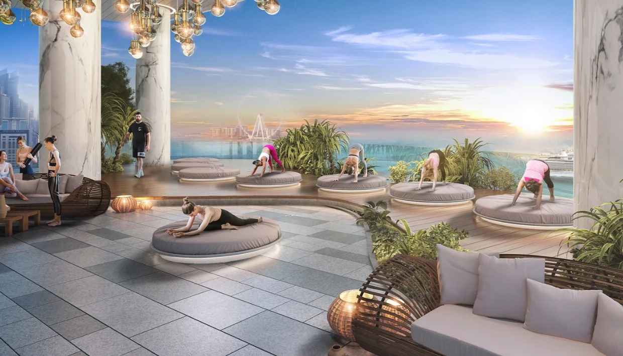 Distress Deal _ DAMAC Bay 2 _ 1BR Apartment in Dubai Harbour _ 6.1% Below OP _ Beachfront and Palm Jumeirah Vi