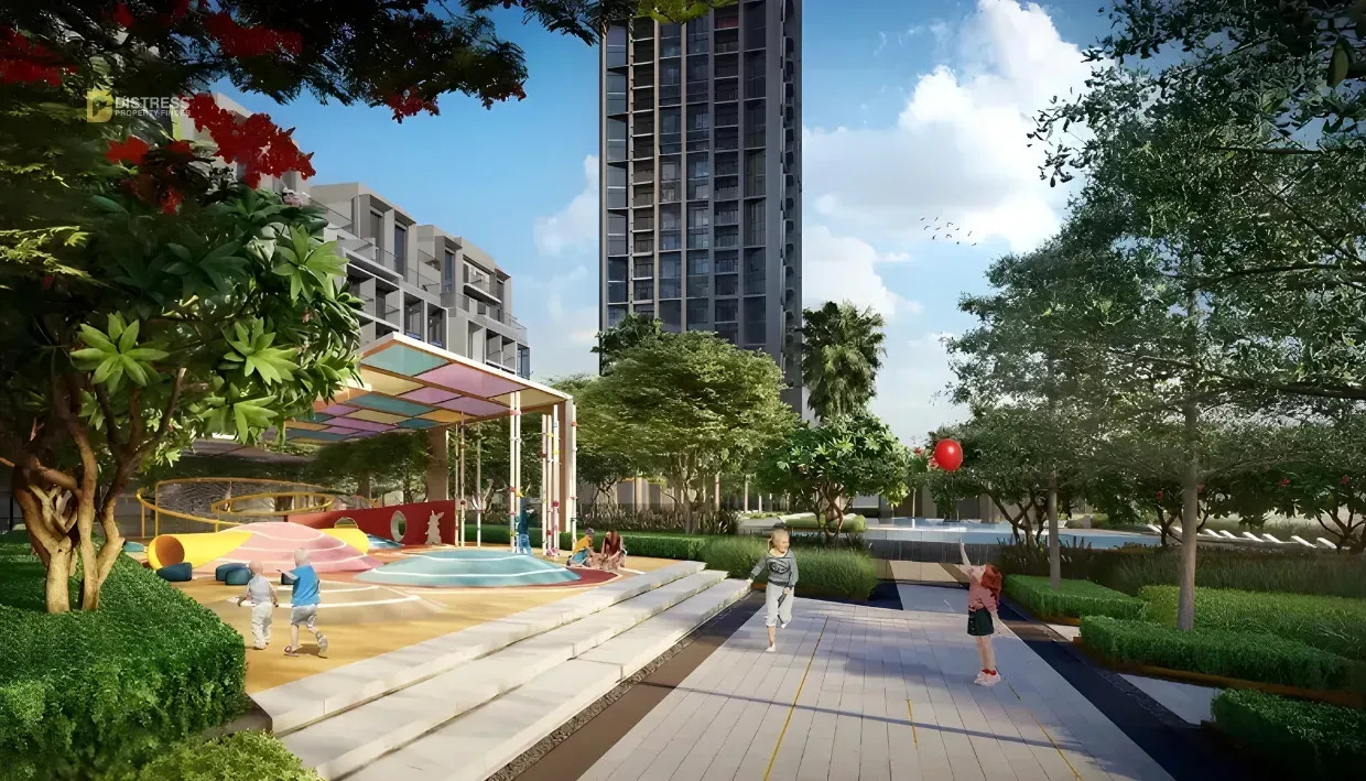 2-Bedroom Apartment Design Quarter at d3 - Tower B Dubai Design District — At Dubai District By Meraas Kids Play