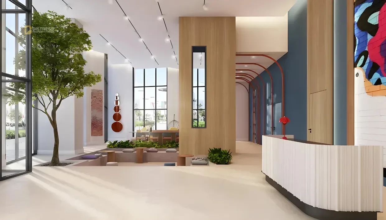 2-Bedroom Apartment Design Quarter at d3 - Tower B Dubai Design District — At Dubai District By Meraas Lobby