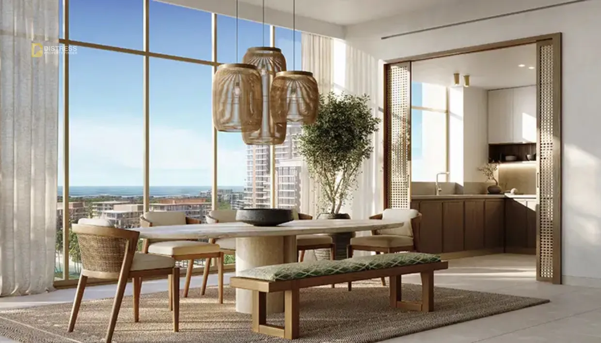 Bay Grove Residences C at Dubai Islands by Nakheel - living area